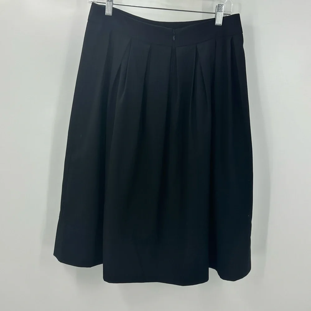 Mossaic Mid Length Calf Length Pleated Skirt Womens 8